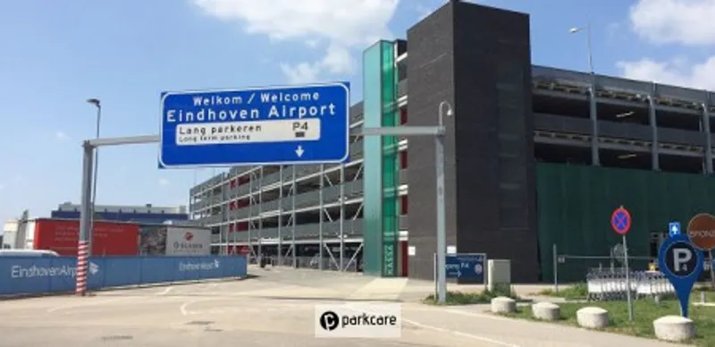 Entrée du Parking Aéroport Eindhoven P4