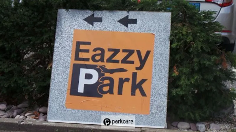 Logo à l'entrée du prestataire Eazzypark Valet Eindhoven