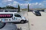 La navette gratuite de Park & Trip Parking Nantes quittant le parking