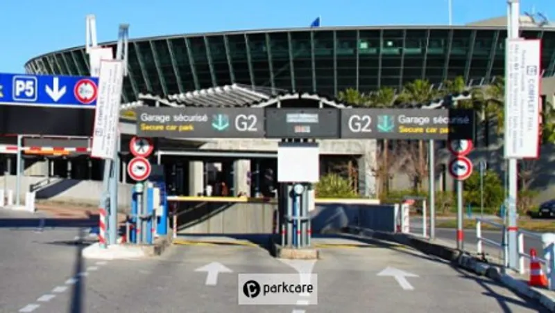 entrée du Parking Aéroport Nice G2