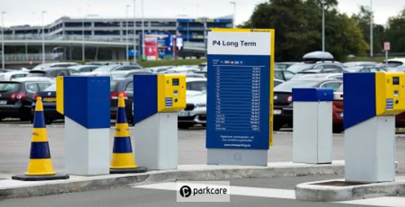 L'entrée de Parking Aéroport Zaventem P4 est sécurisé