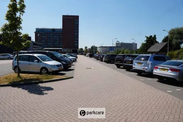 Vue d'ensemble du parking du prestataire iParking Schiphol