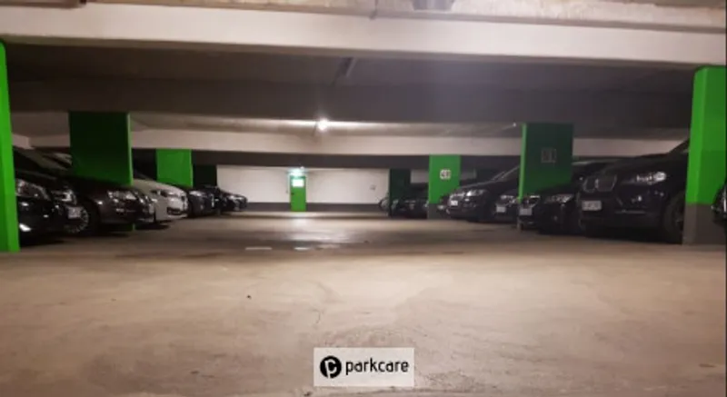 Vue d'ensemble du parking couvert de Blitz-Parkservice