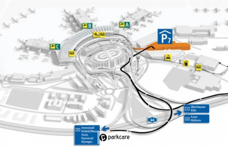 Parking Aéroport Düsseldorf P7 image 3